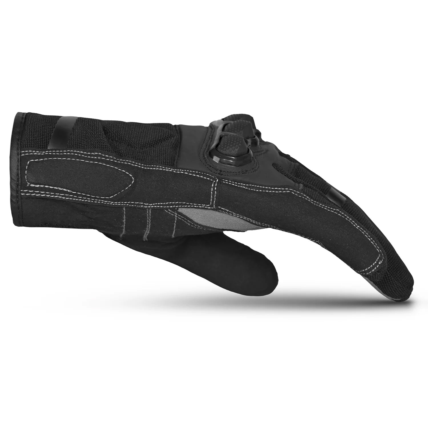 BELA Tracker Winter Motorcycle Textile Gloves Black