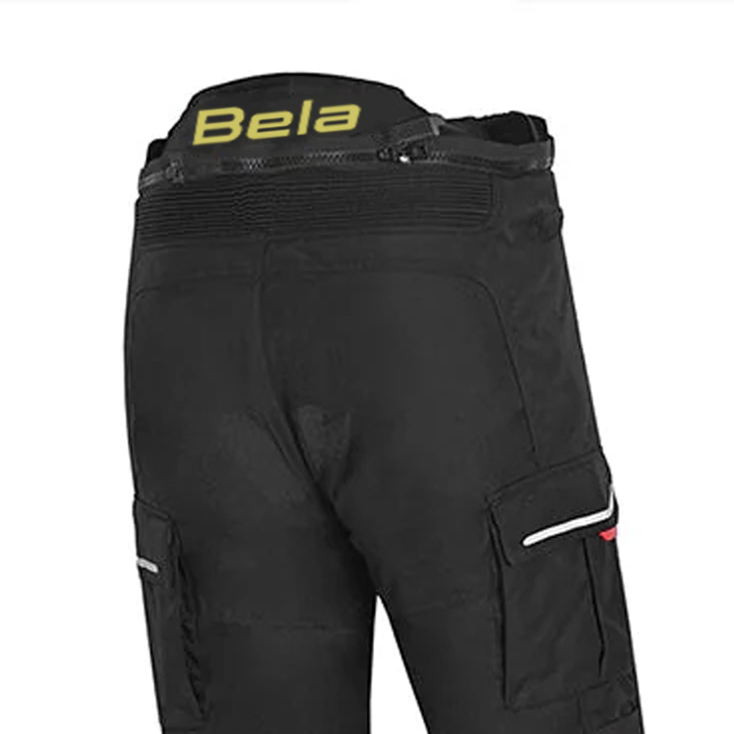 BELA TRANSFORMER 34L MOTORCYCLE TEXTILE PANT BLACK YELLOW FLOURO