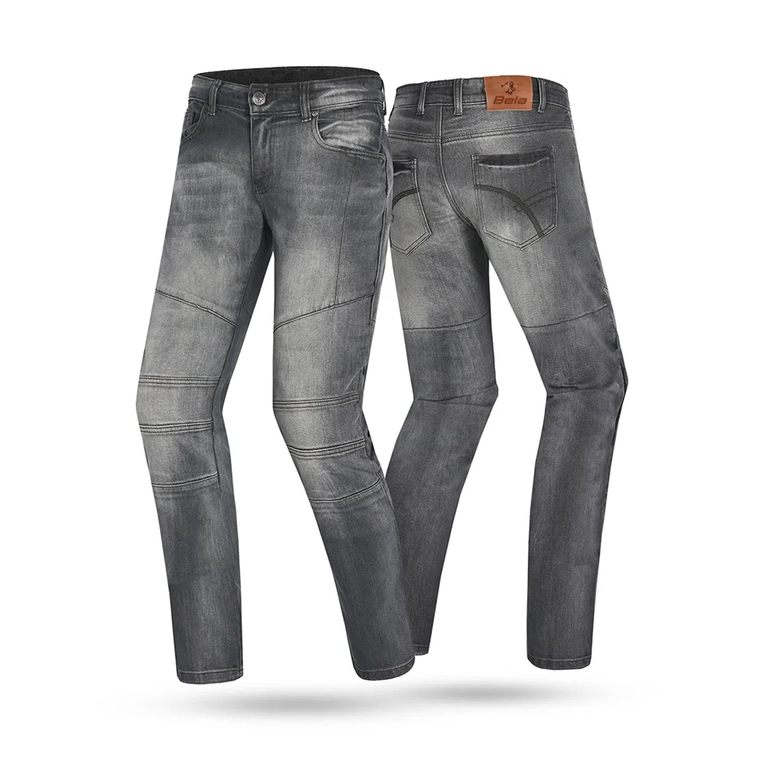 BELA Tom Motorcycle Jeans Dark Grey