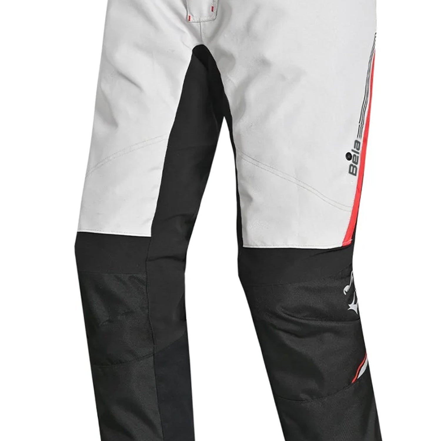 BELA Tour To Snow Motorcycle Textile Pant Black Ice Red