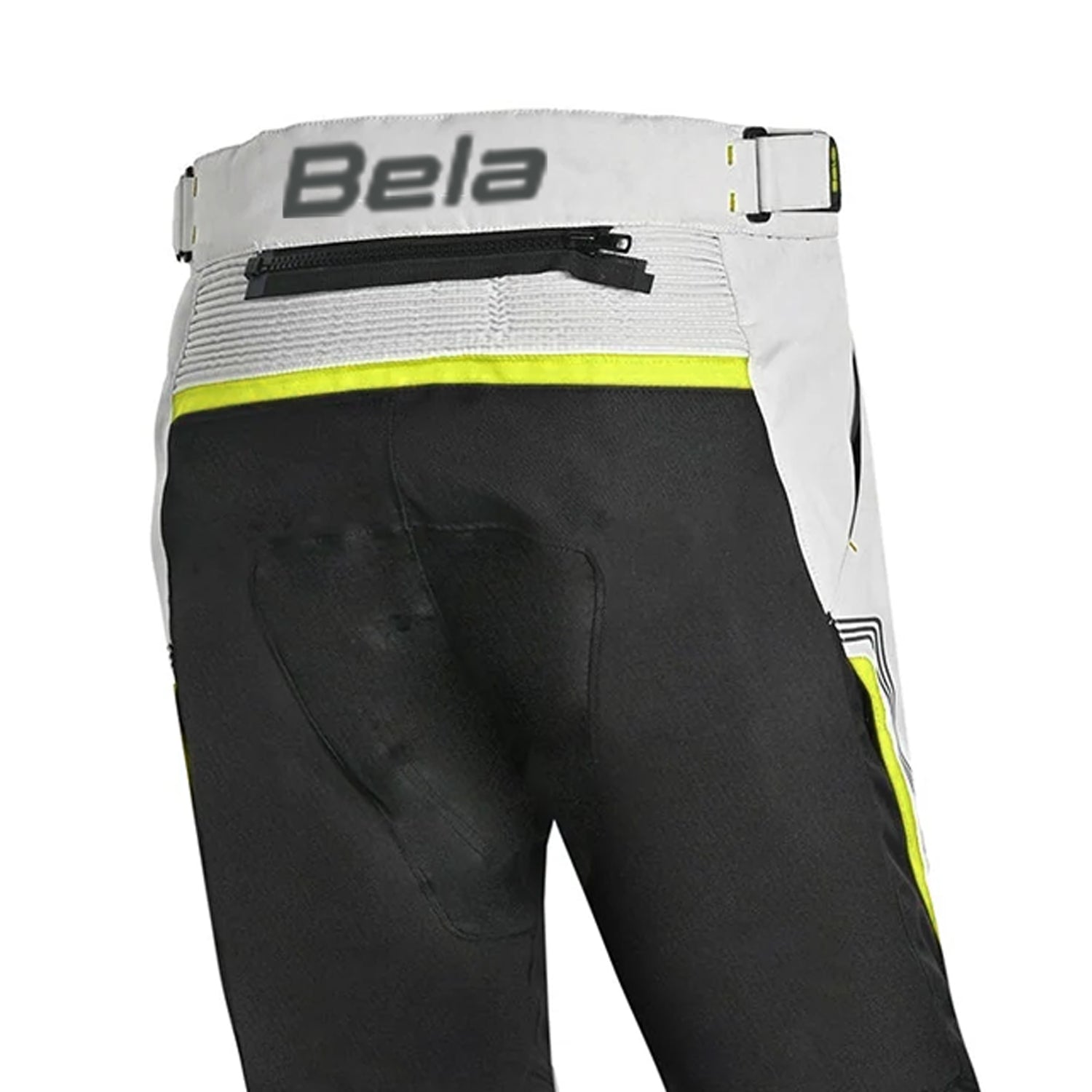 BELA Tour To Snow Motorcycle Textile Pant Black Ice Yellow