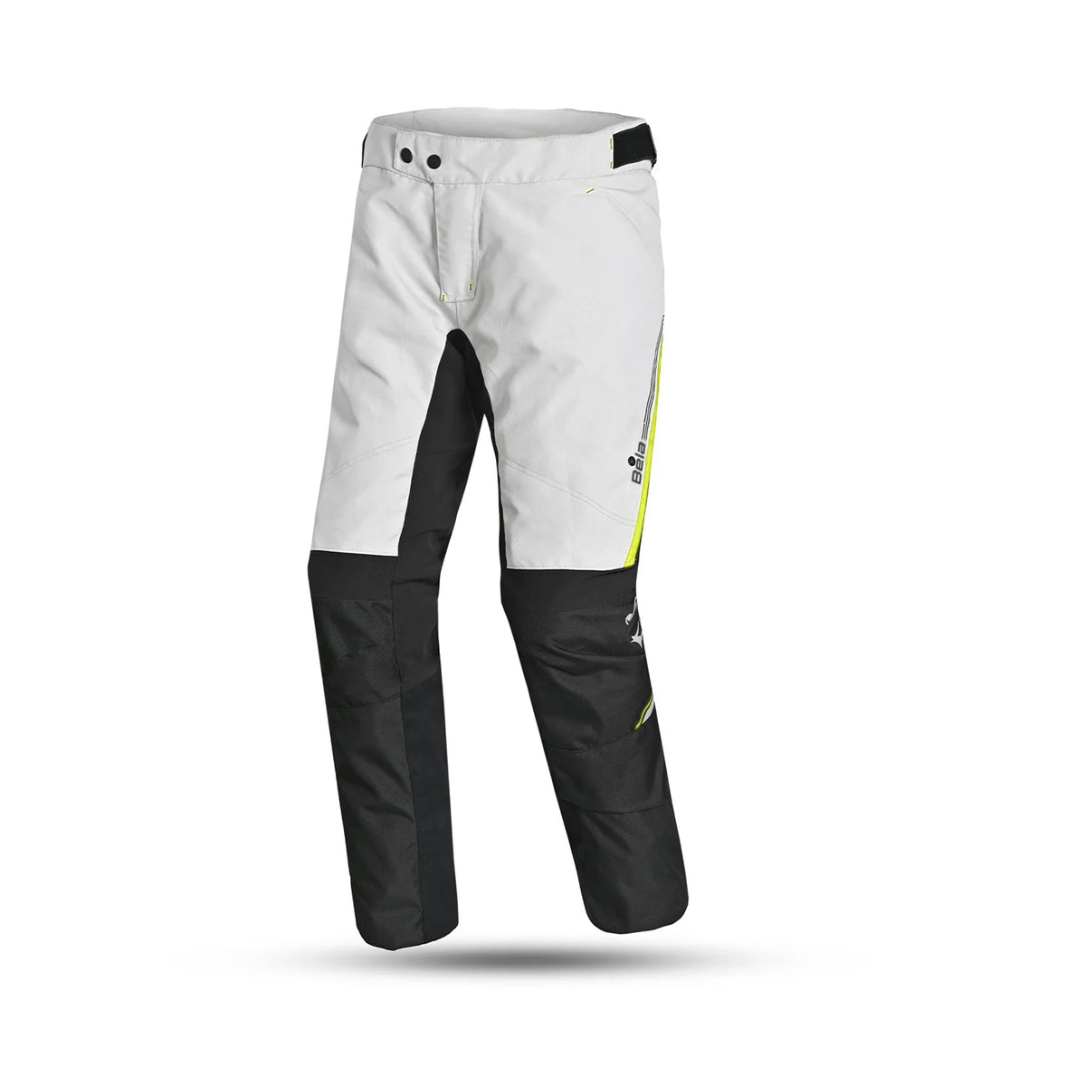 BELA Tour To Snow Motorcycle Textile Pant Black Ice Yellow