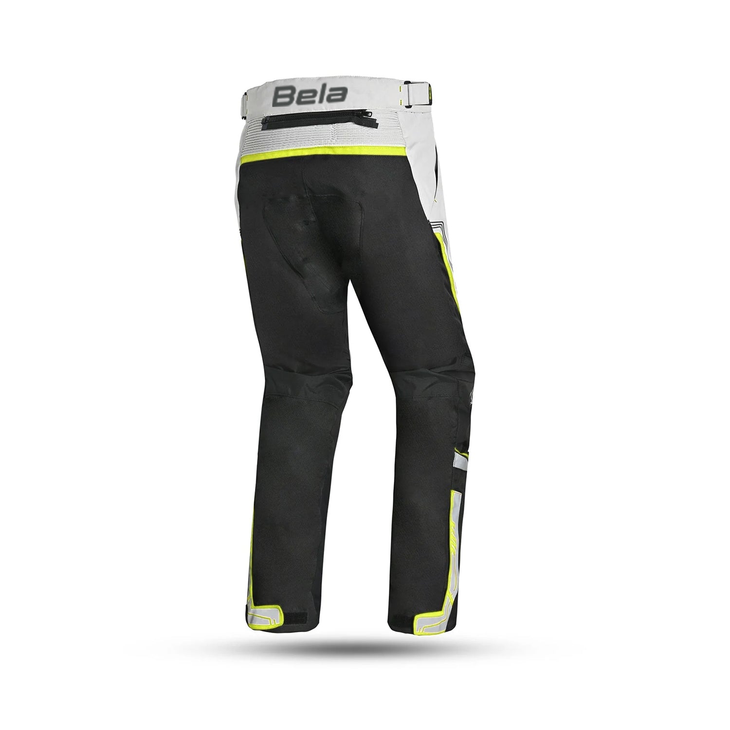 BELA Tour To Snow Motorcycle Textile Pant Black Ice Yellow