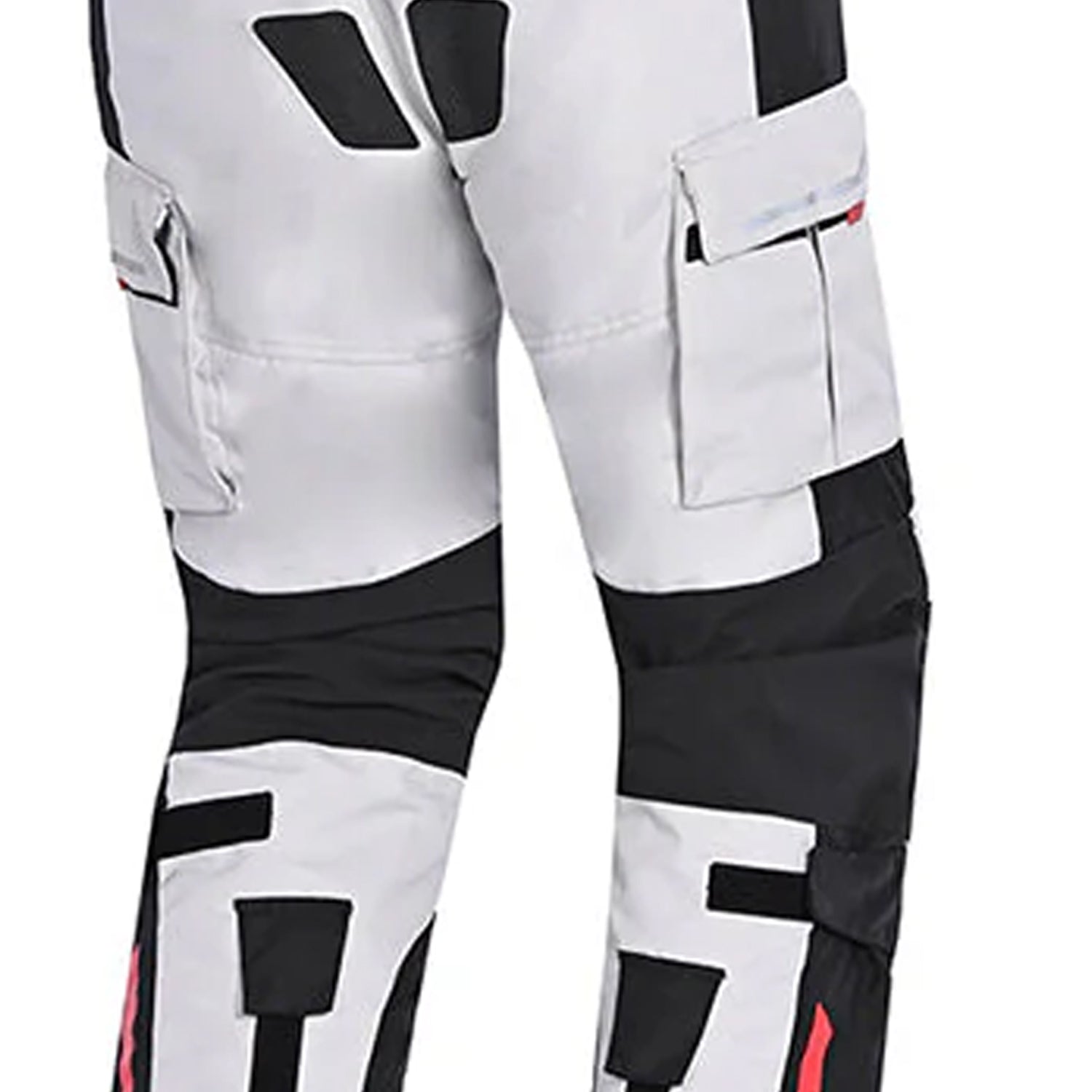 BELA Transformer 34L Motorcycle Textile Pant ICE BLACK RED