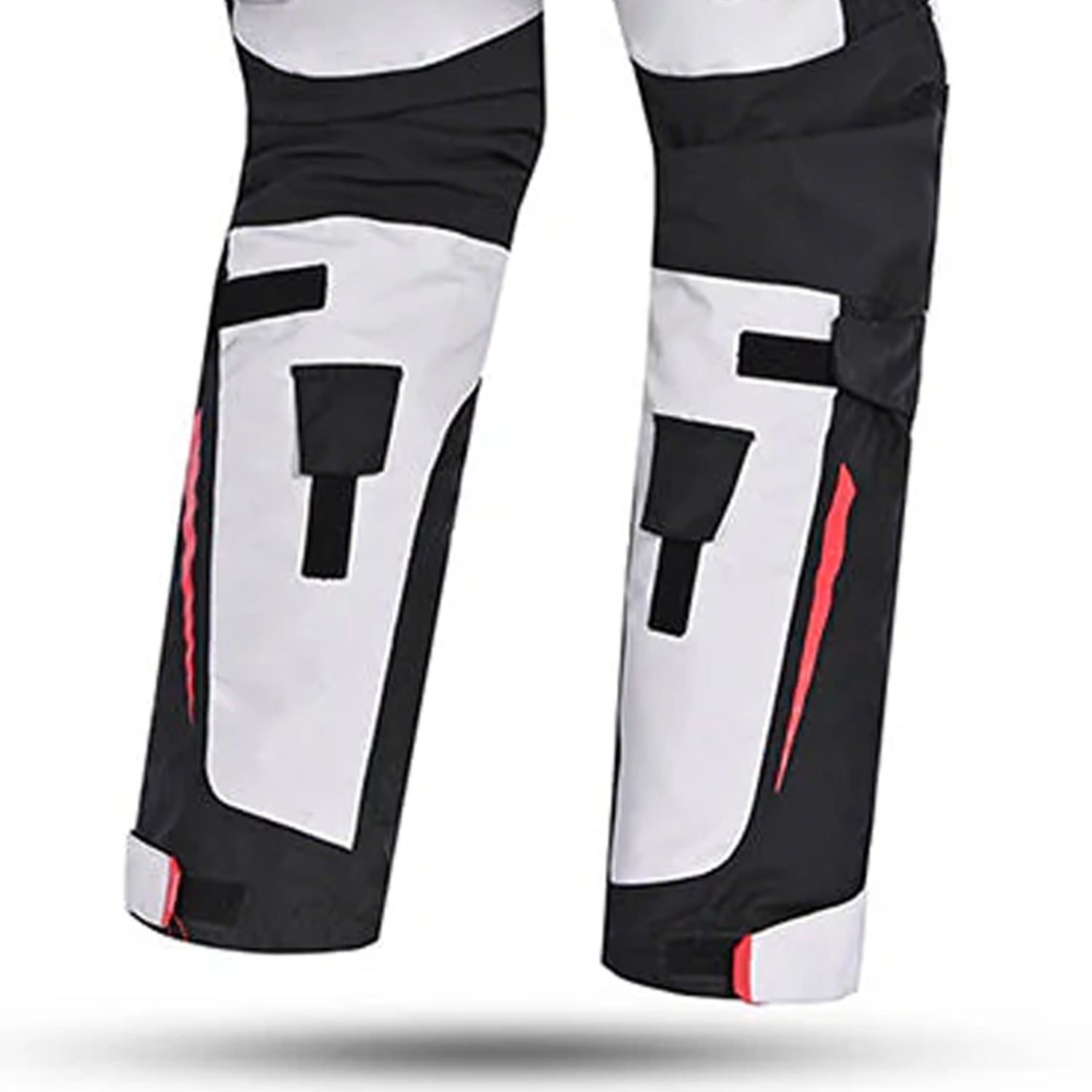 BELA Transformer 34L Motorcycle Textile Pant ICE BLACK RED