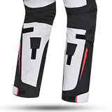 BELA Transformer 34L Motorcycle Textile Pant ICE BLACK RED