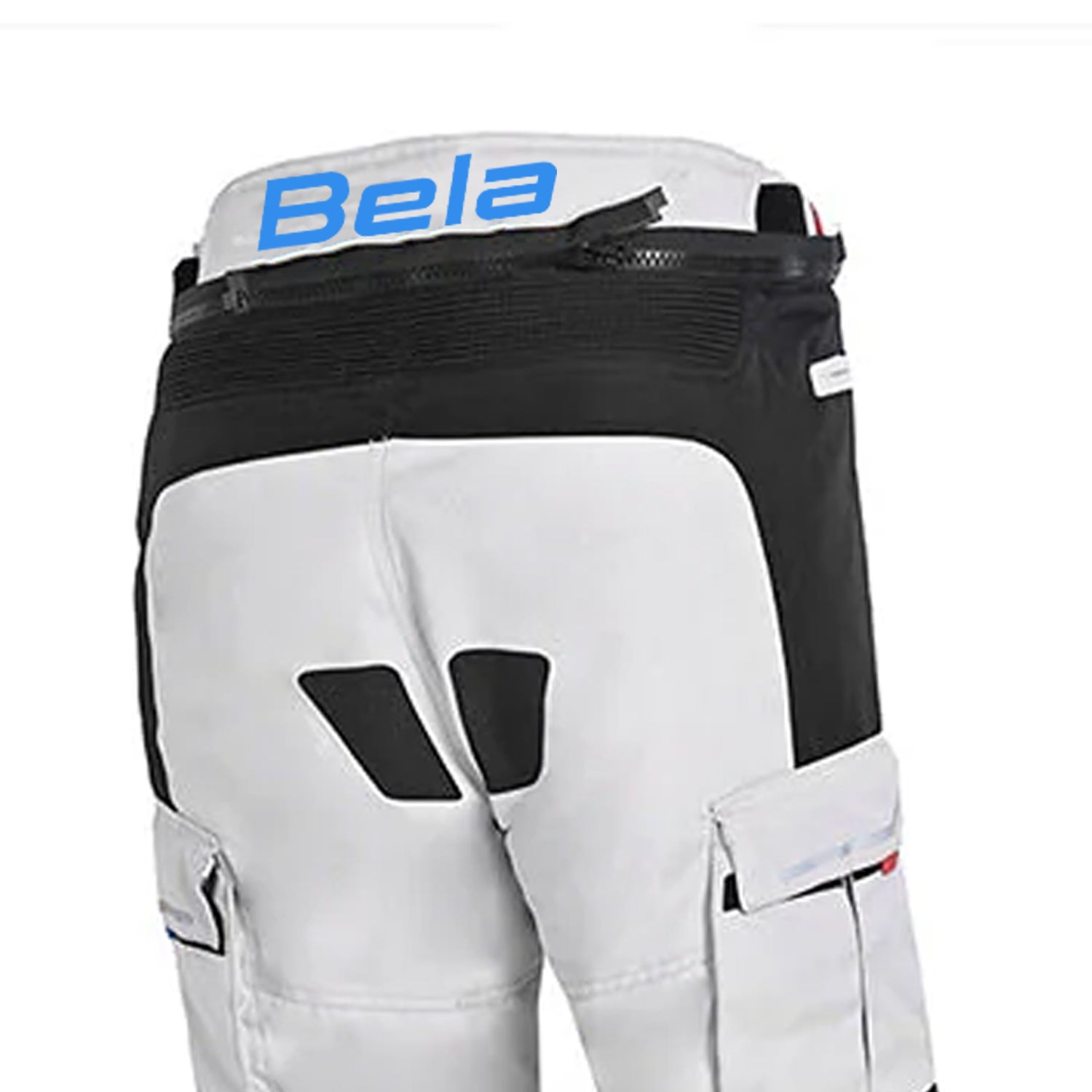BELA Transformer Motorcycle Textile Pant Ice Black Blue