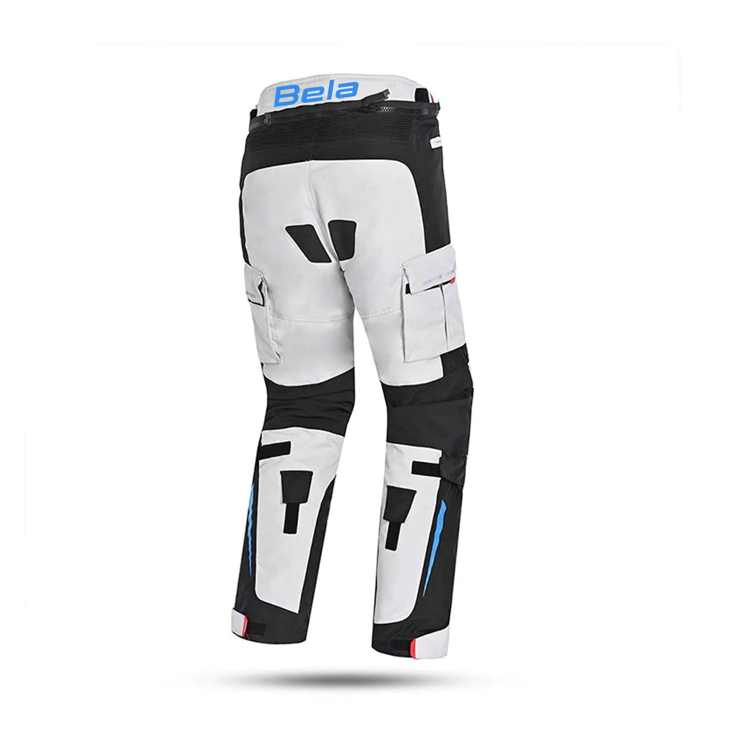 BELA Transformer Motorcycle Textile Pant Ice Black Blue