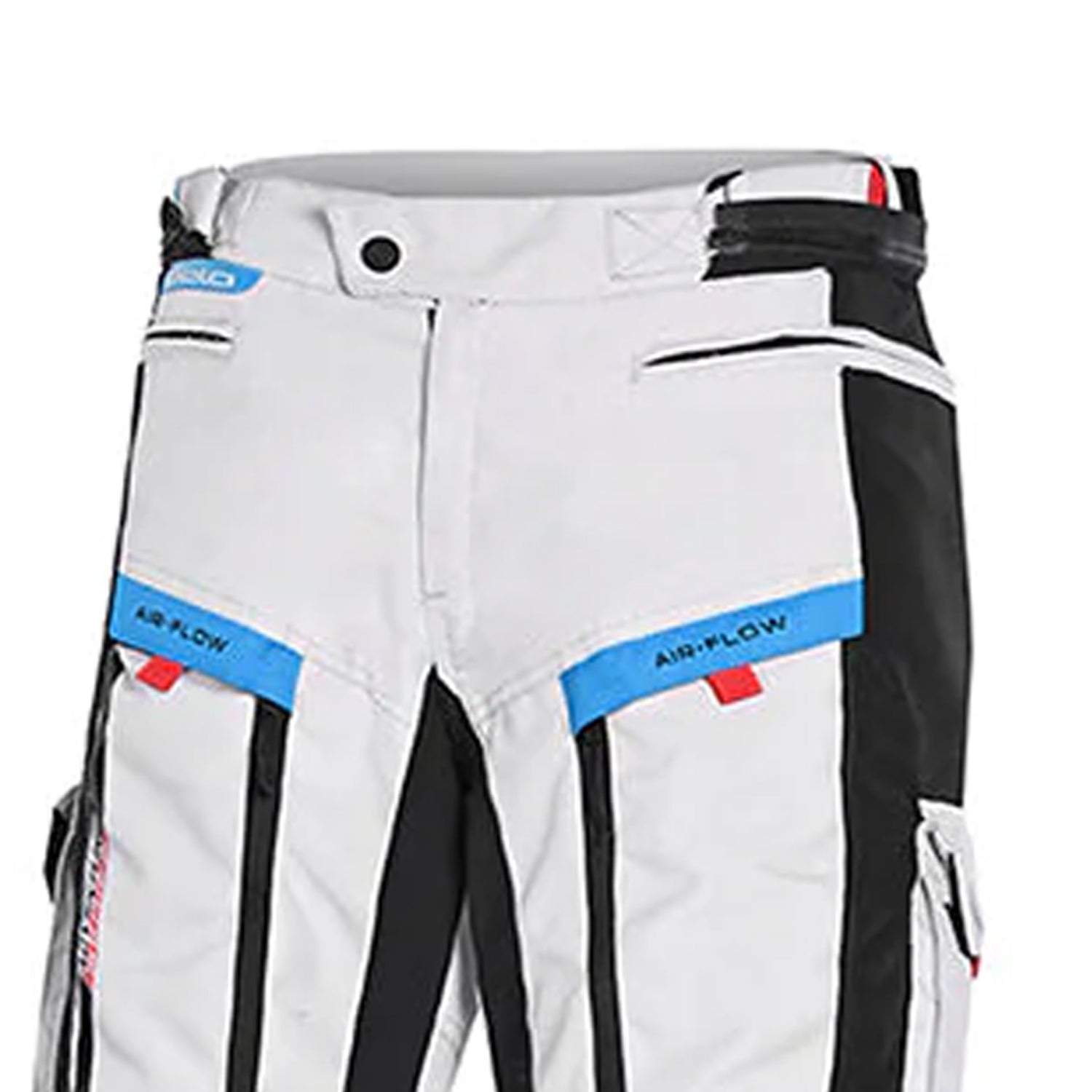 BELA Transformer Motorcycle Textile Pant Ice Black Blue