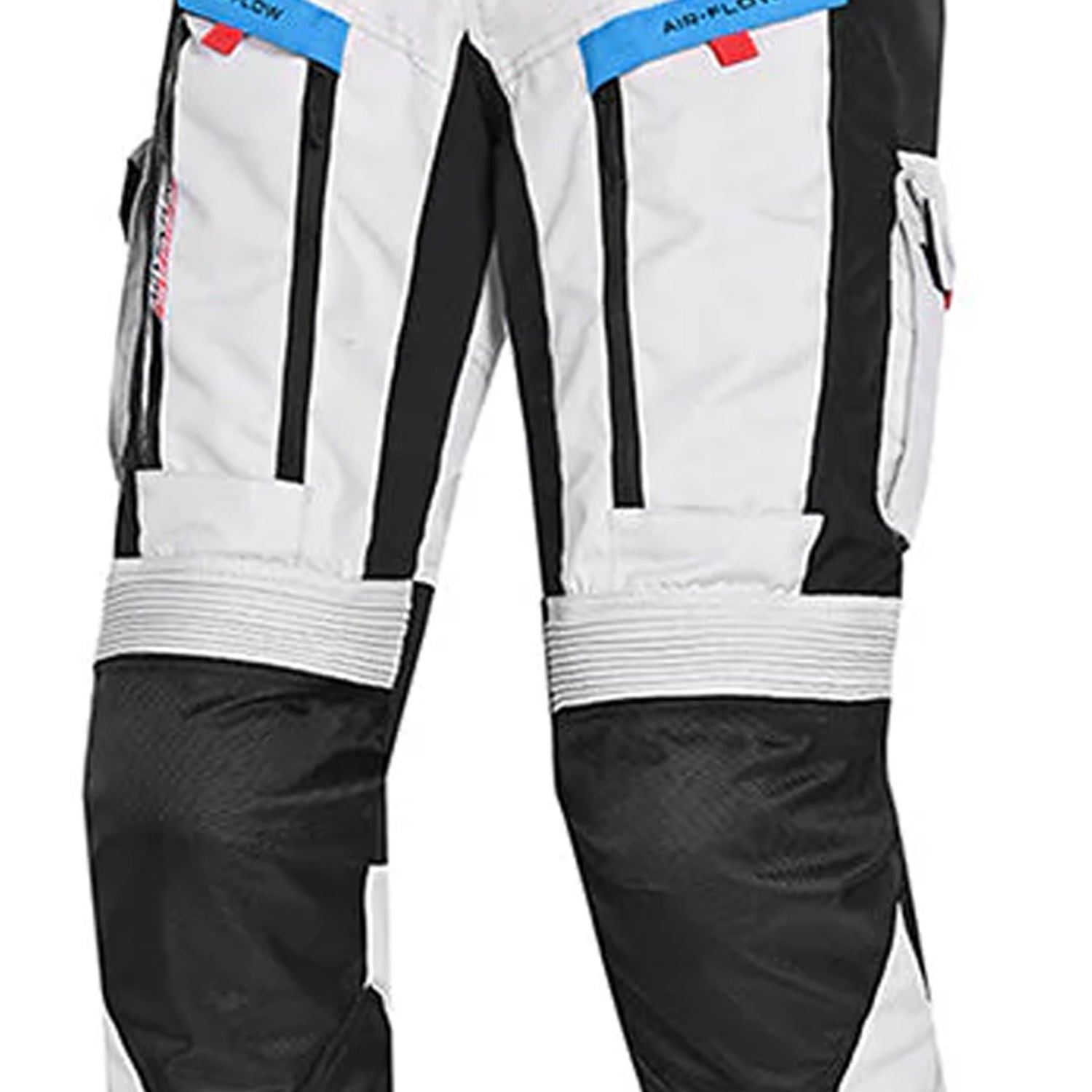 BELA Transformer Motorcycle Textile Pant Ice Black Blue