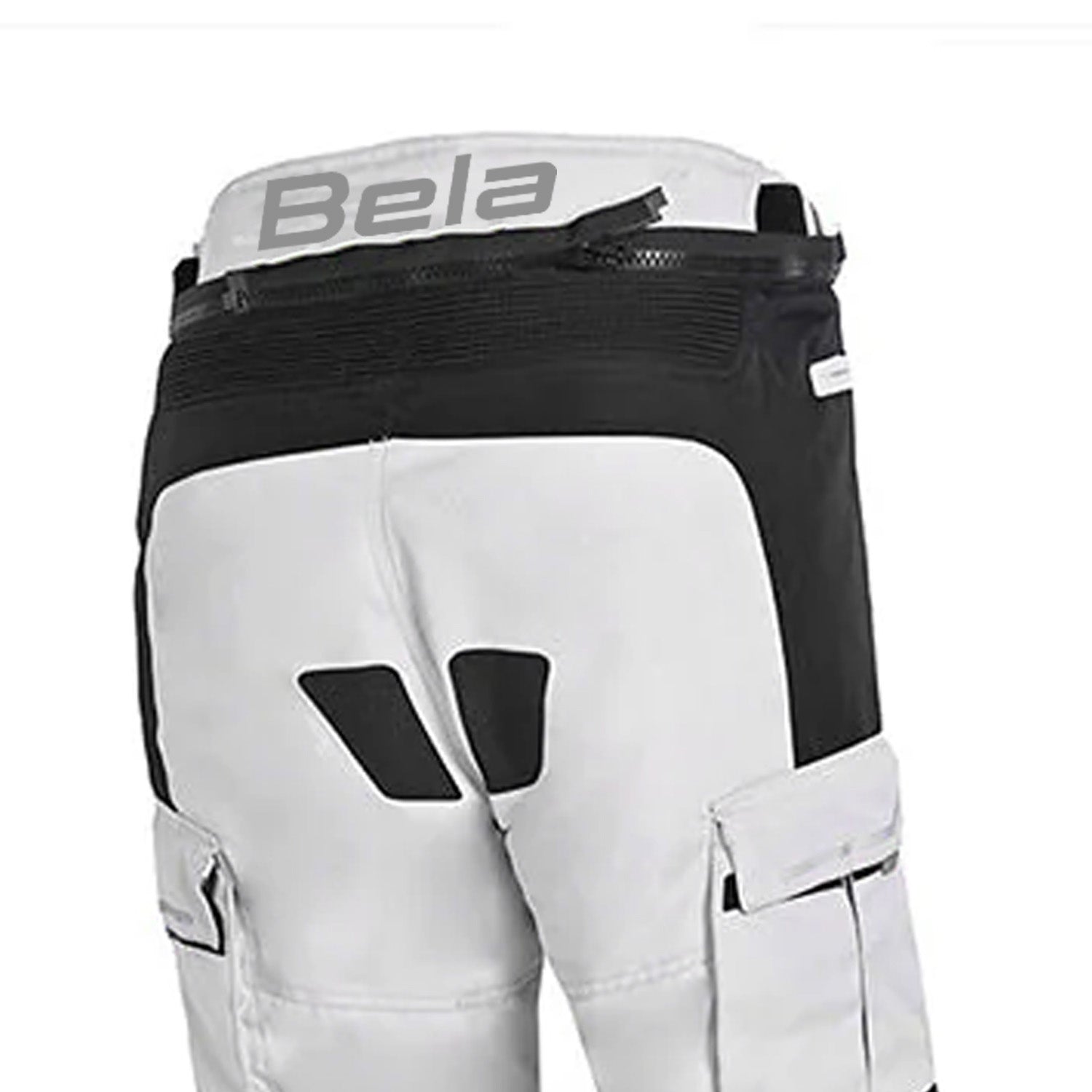 BELA TRANSFORMER MEN MOTORCYCLE TEXTILIE PANT ICE GREY BLACK