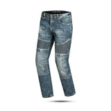 BELA URBAN LADY MOTORCYCLE JEANS KHAKI BLUE TINT