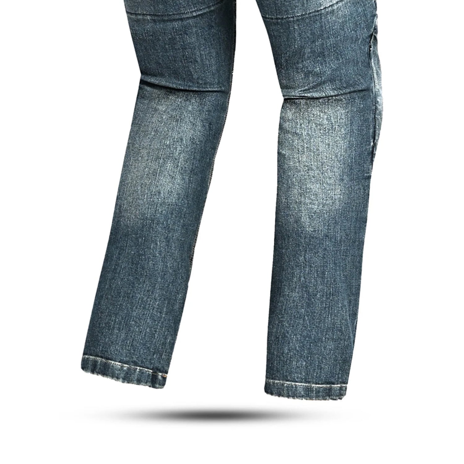 BELA URBAN LADY MOTORCYCLE JEANS KHAKI BLUE TINT