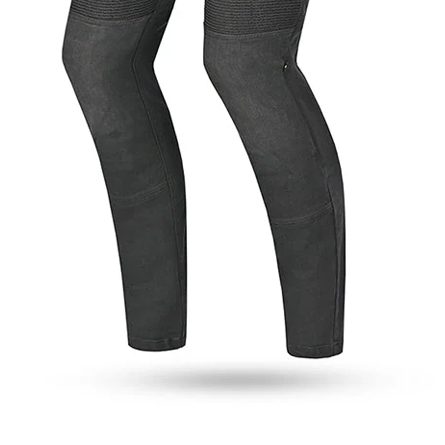 BELA URBAN LADY MOTORCYCLE DENIM JEANS BLACK SPRAY