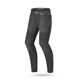 BELA URBAN LADY MOTORCYCLE DENIM JEANS BLACK SPRAY