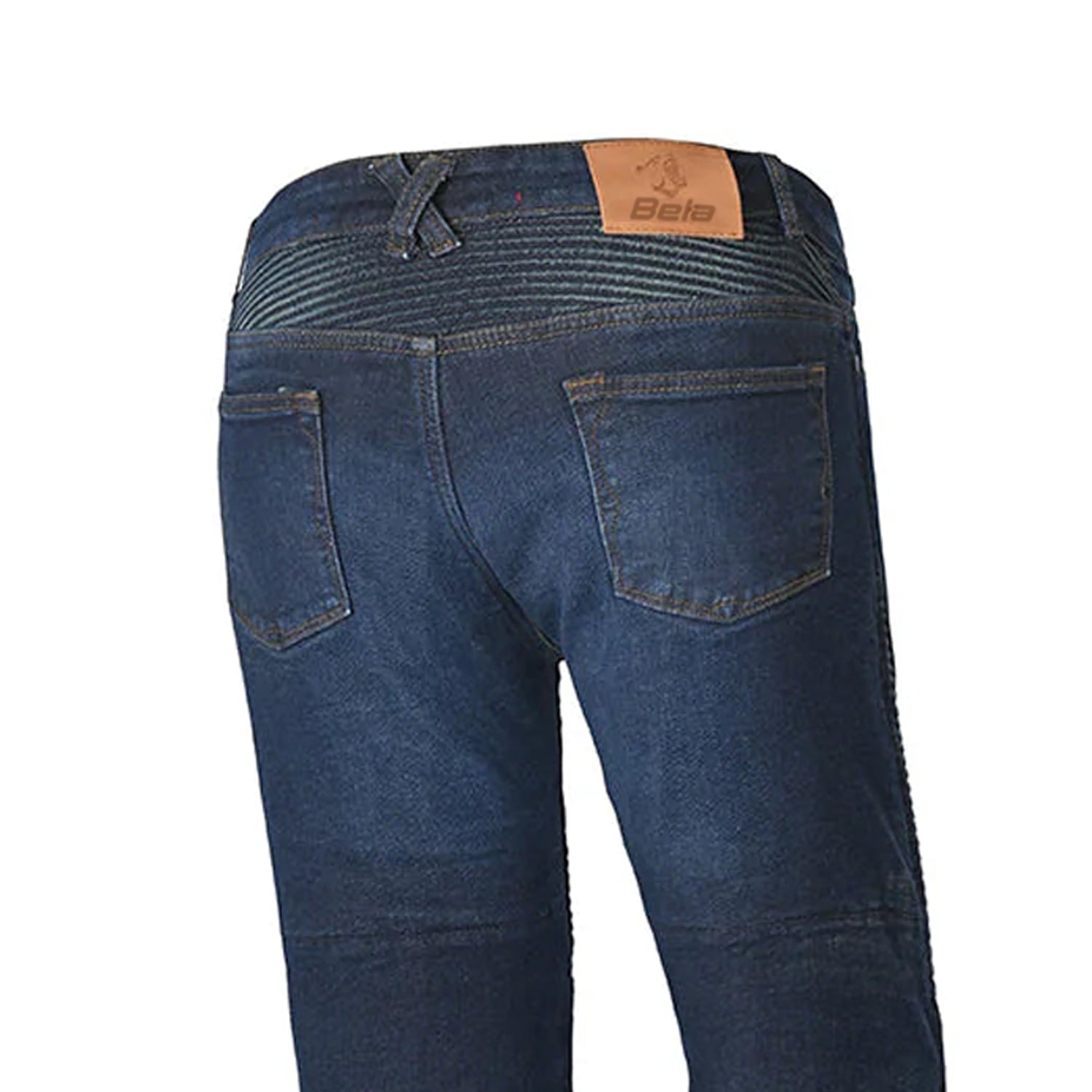 BELA Urban Motorcycle Denim Jeans Blue