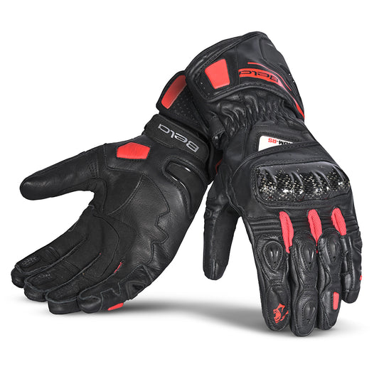 BELA Venom RS - Racing Gloves - Black Red 