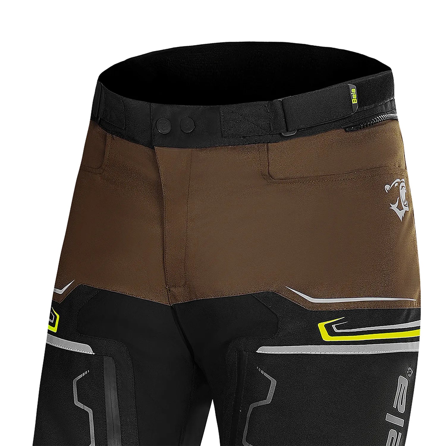 BELA WATSON MOTORCYCLE TEXTILE TOURING PANT 34L BLACK BROWN