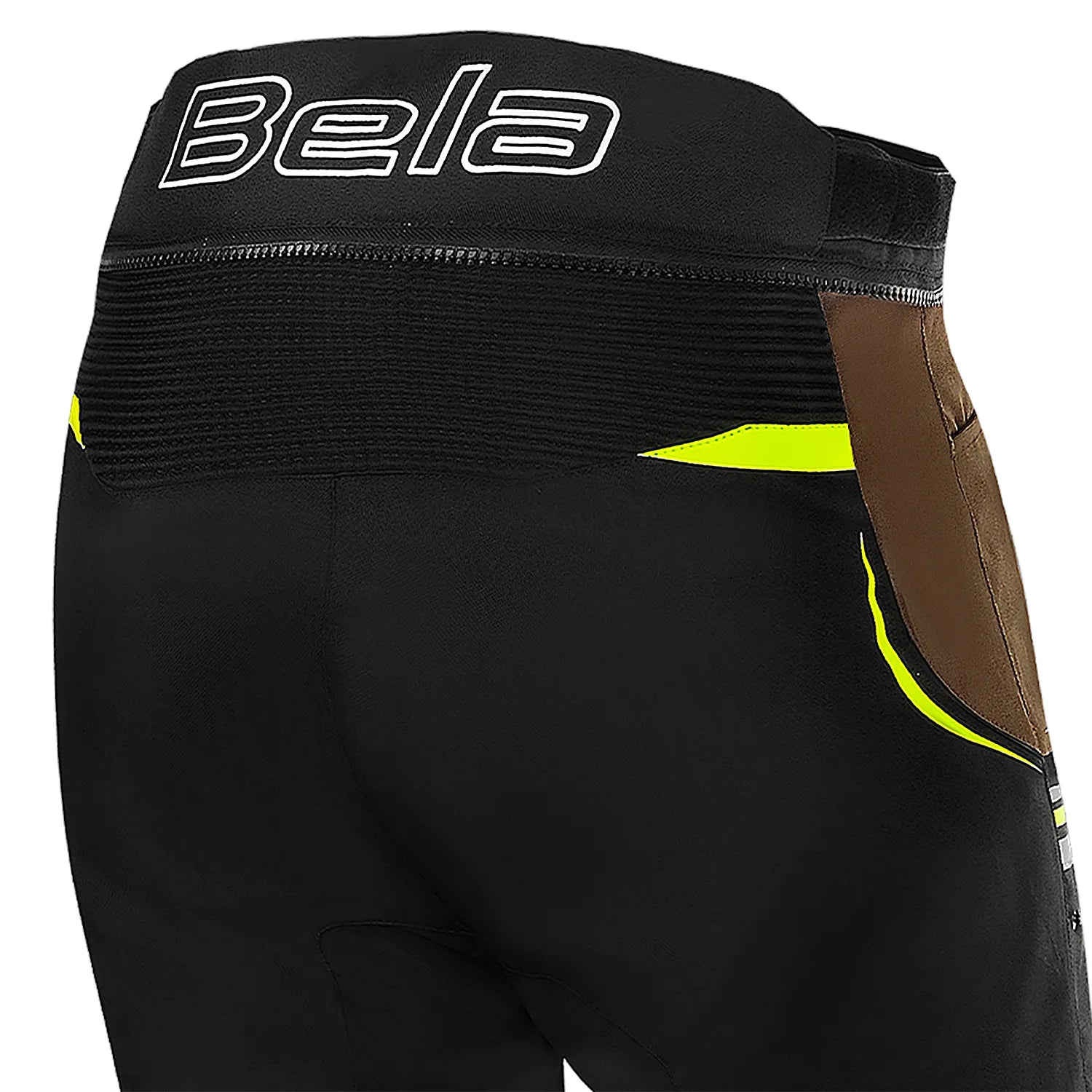 BELA WATSON MOTORCYCLE TEXTILE TOURING PANT 34L BLACK BROWN