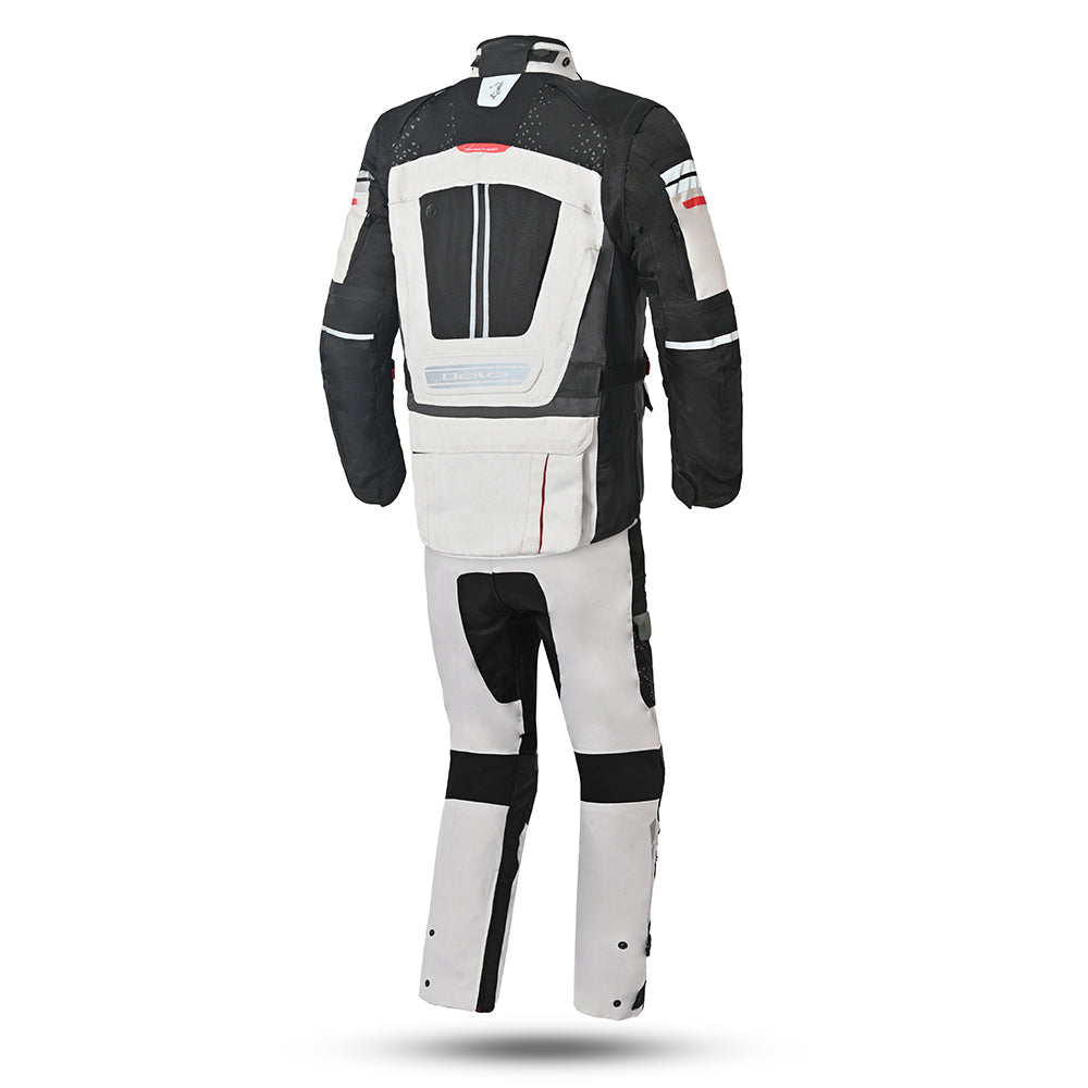 BELA Crossroad - 2PC Textile Suit - Ice Grey Black