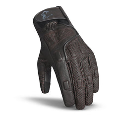 BELA Impact Lady Summer Motorcycle Gloves Brown