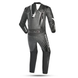 Bela Aragone 1 Pc Air-pro Motorcycle Racing Leather Suit Black White