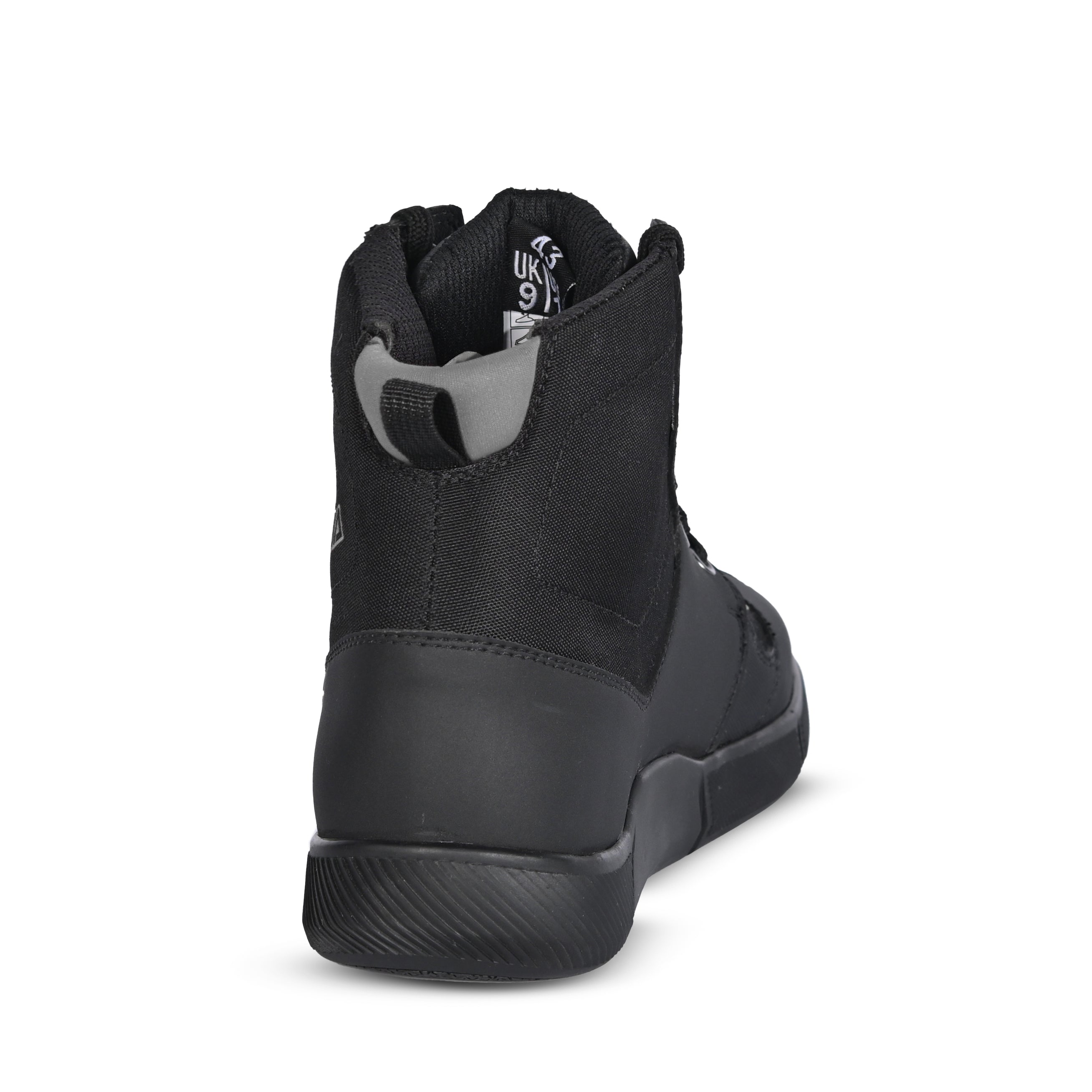 SHUA Oddin Men's Urban Motorcycle Boots Black Grey