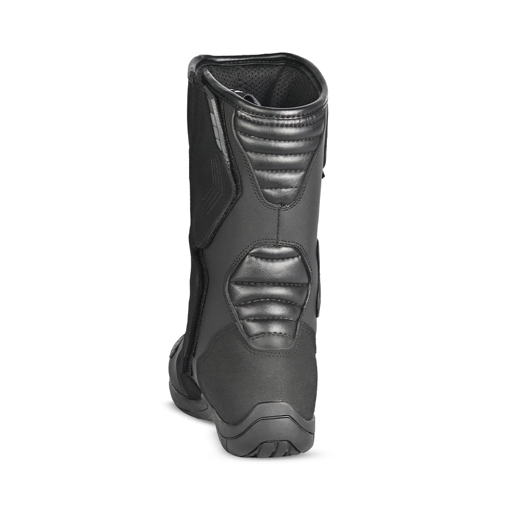 RTECH Lunar Trojan Motorcycle Touring Boots Black