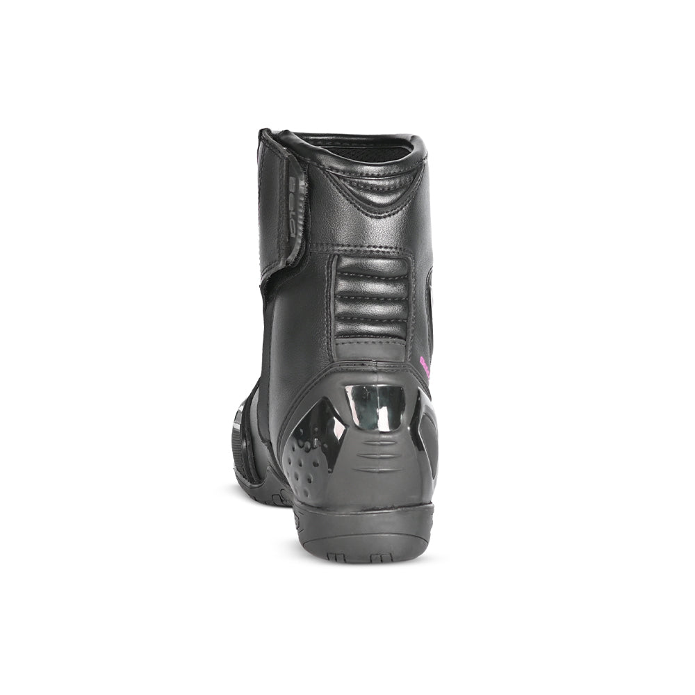 BELA Faster 2.0 Lady Motorcycle Racing Boots Black Pink
