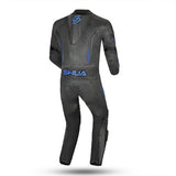 SHUA Infinity 2.0 1 PC Motorcycle Racing Leather Suit Black Blue