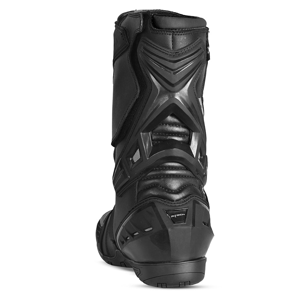 R-Tech Tornado 2.0 Motorcycle Racing Leather Boot Black