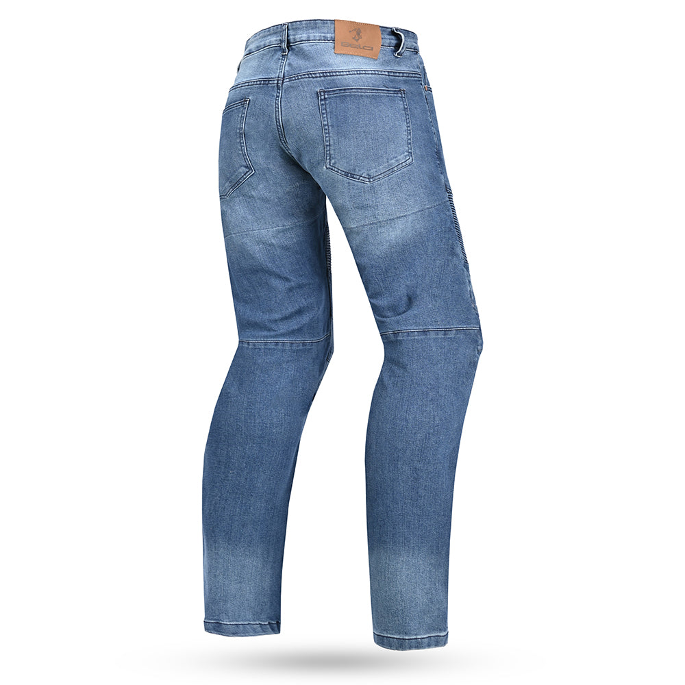 BELA Piston Motorcycle Denim Jeans 34L  Blue