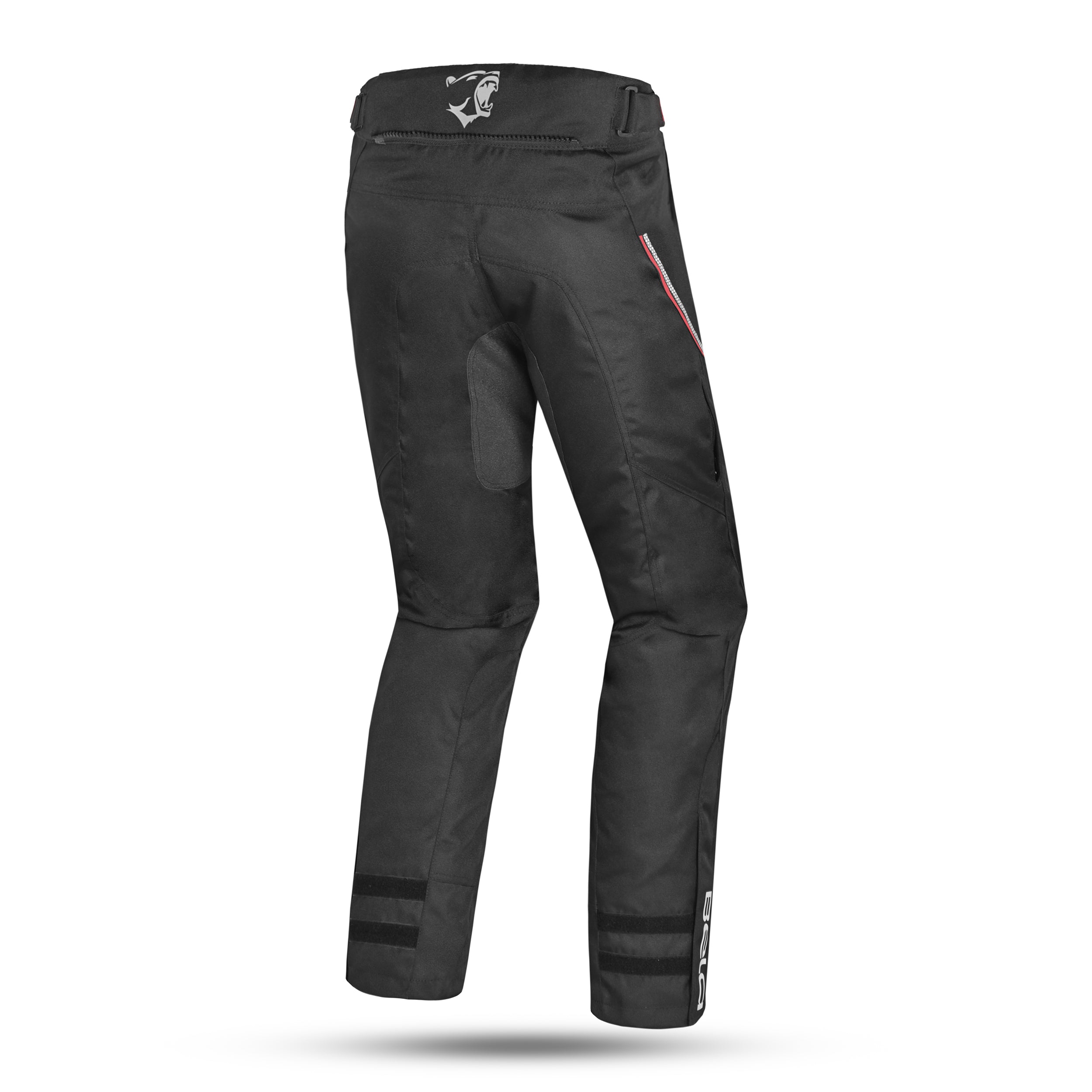 BELA CALM DIGGER MEN MOTORCYCLE TEXTILE PANT BLACK RED 34L