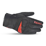 BELA Boom Water Proof Winter Motorcycle Gloves Ladies Black Red 