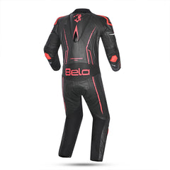 BELA Rocket Man Mix Kangaroo 1 PC Motorbike Racing Suit Black Red