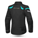 BELA - Highland Lady Motorcycle Jacket - Black Turquoise images