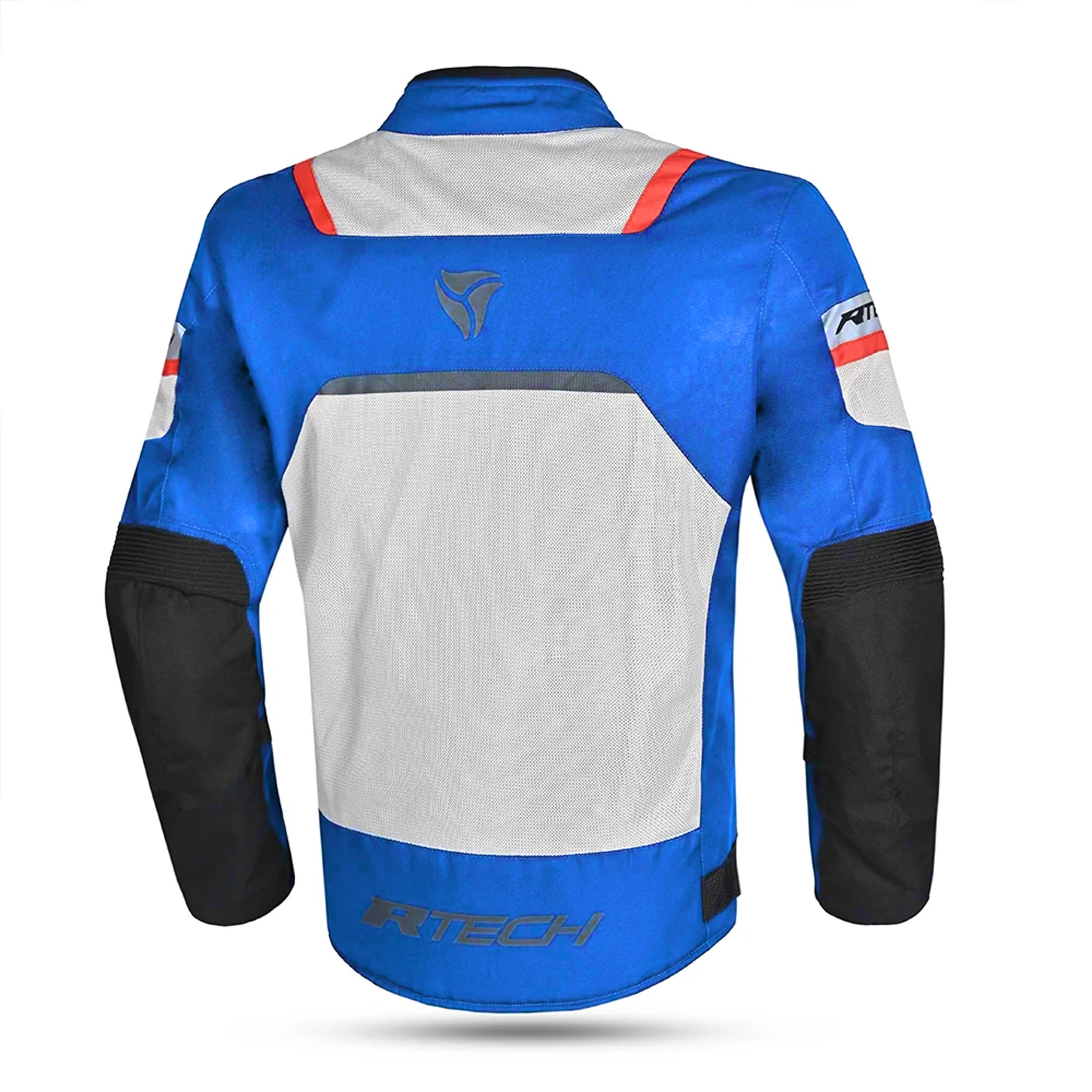 R Tech Spiral Mesh Motorcycle Summer Jacket Blue Black