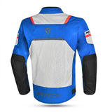 R Tech Spiral Mesh Motorcycle Summer Jacket Blue Black