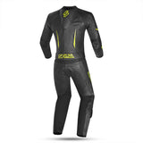 SHUA Infinity - 2 PC Racing Suit - Black Yellow 