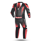 BELA Aragone 1 PC Motorcycle Racing Leather Suits Black/Red