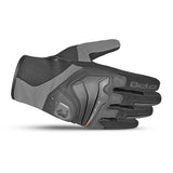 BELA Star Motorcycle Gloves Dark Grey Black 