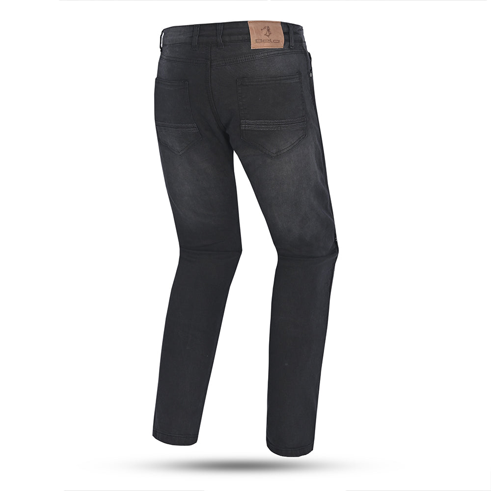 BELA RIO PANTALON DE HOMBRE DENIM JEANS 34L RANDOM NEGRO 