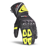 Bela Rocket Long  Racing Gloves  Black Yellow Flouro