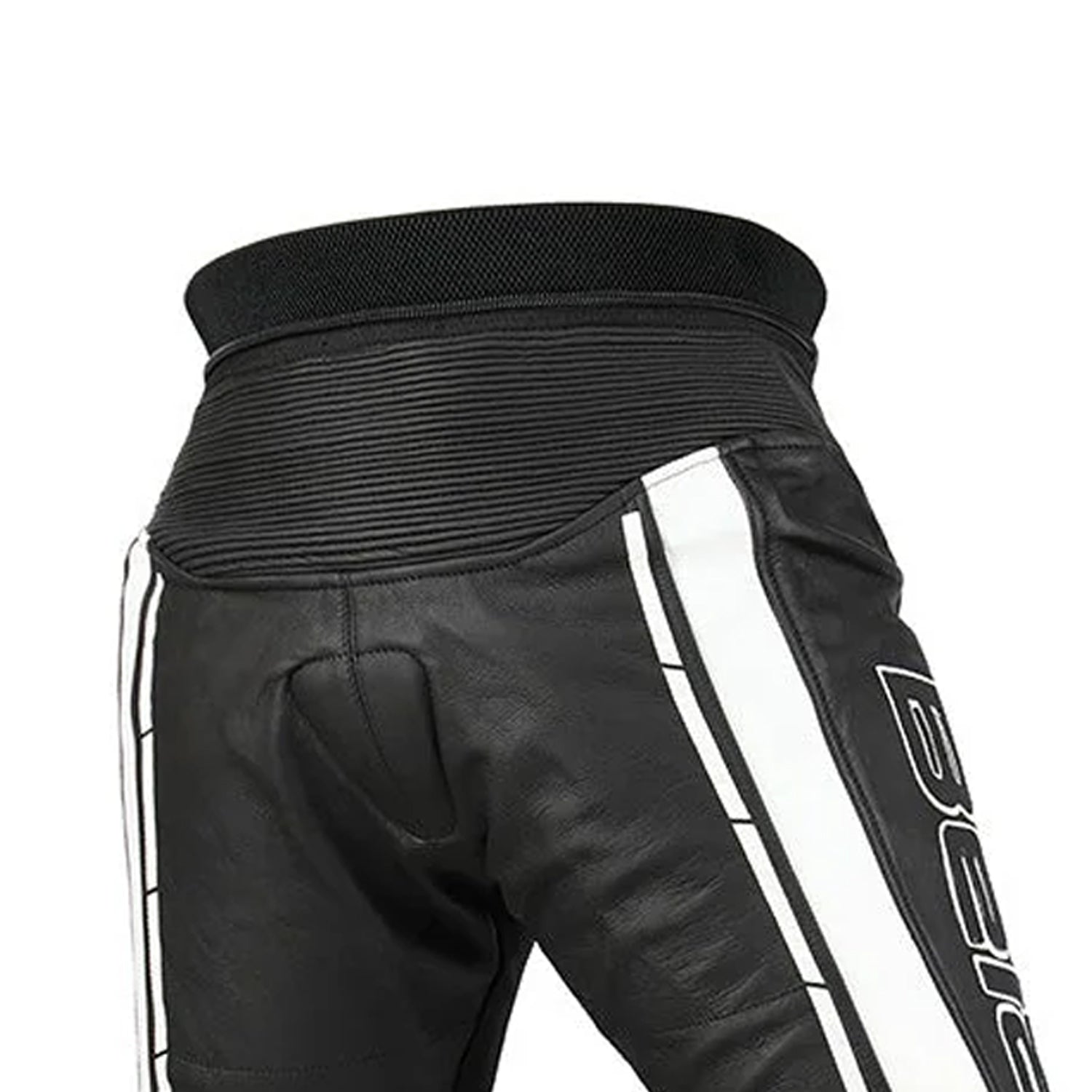 Bela Rocket Lady Leather Pants Black/White