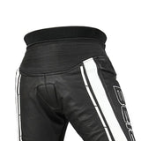 Bela Rocket Lady Leather Pants Black/White