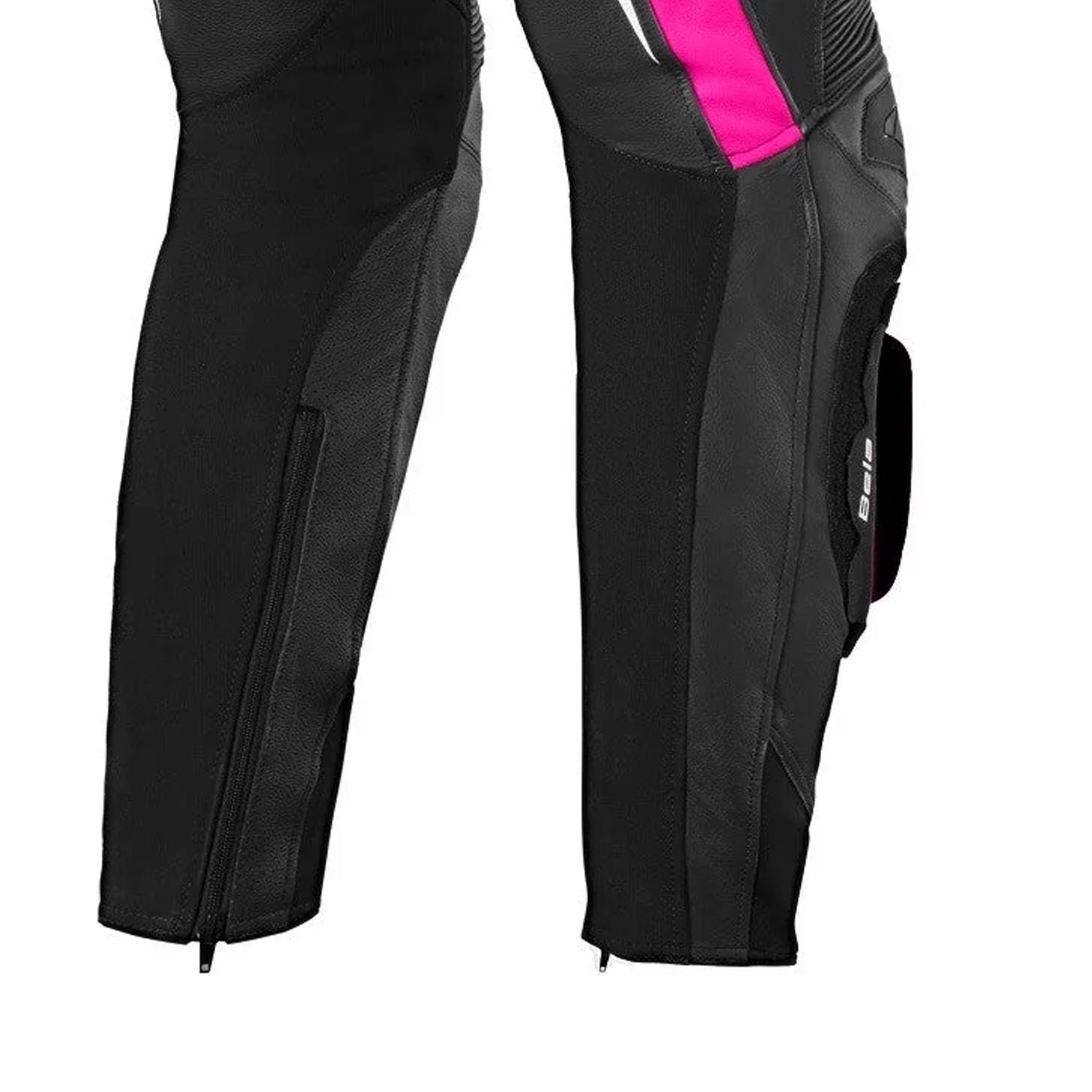 Bela Rocket Lady Motorcycle Leather Pants Black/Pink