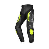 Bela Rocket Man Motorcycle Leather Pants Black Yellow