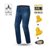 Bela Tough Rider Single-Layer Denim Jeans 34L Random Blue