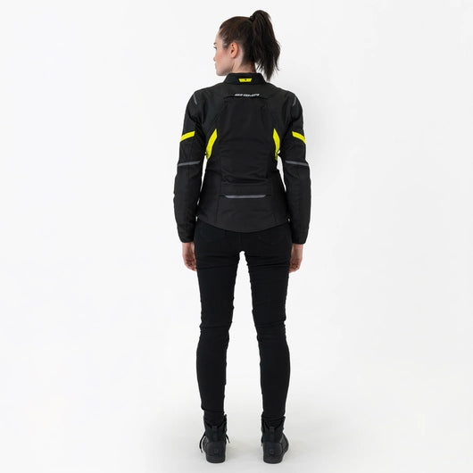 SHIMA RUSH 2.0 LADY WATERPROOF MOTORCYCLE JACKET BLACK