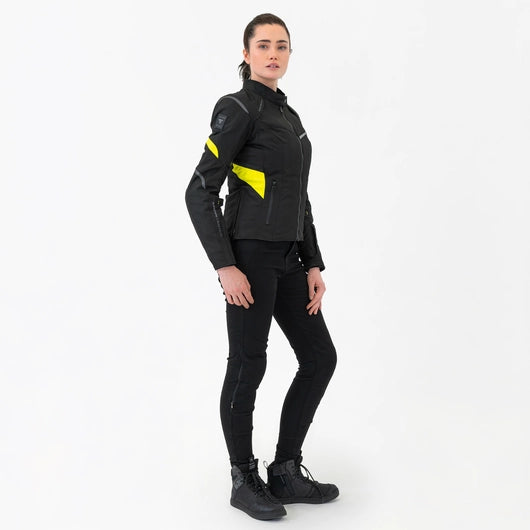 SHIMA RUSH 2.0 LADY WATERPROOF MOTORCYCLE JACKET BLACK